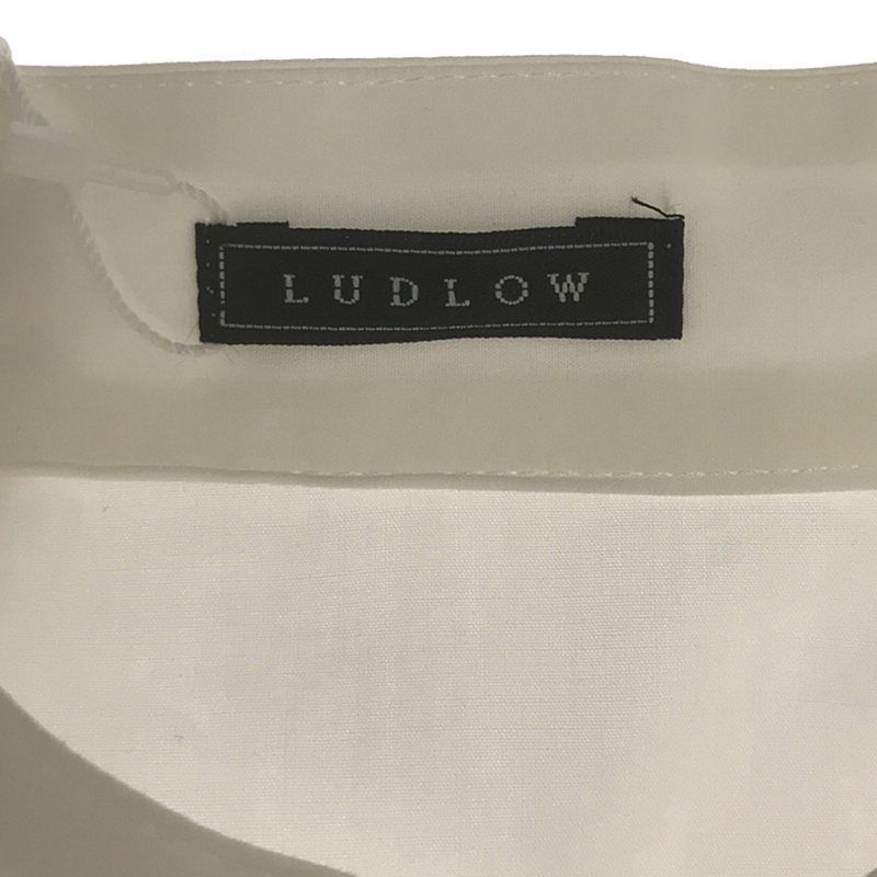 LUDLOW アコーディオンブラウス　ラドロー LUDLOW / ラドロー | アコーディオン ブラウス | F | ホワイト