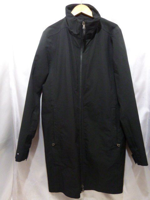 PRADA SPORT プラダスポーツ GORE-TEX ダブルジップ ハーフコート Art.SGV732 縦襟 サイズ44 ブラック メンズ