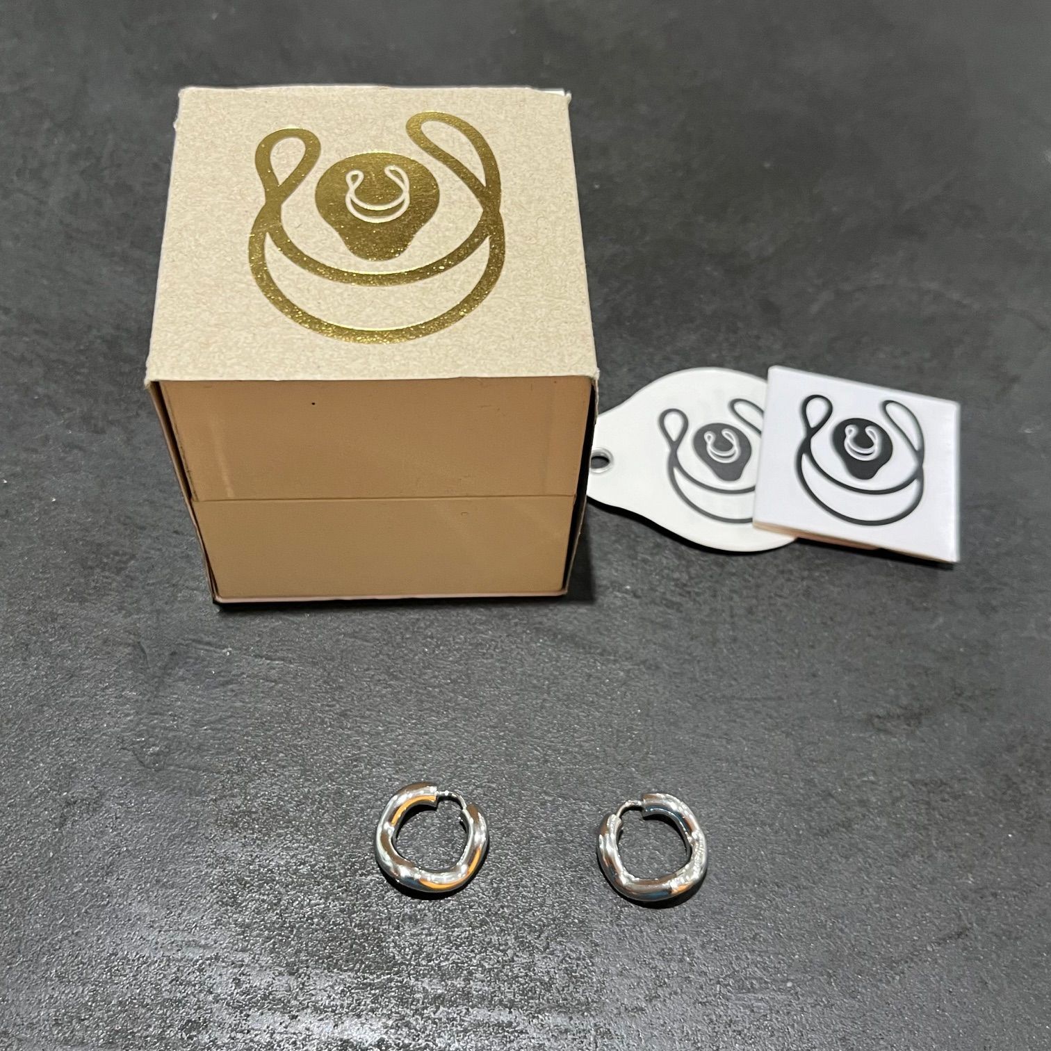 ★charlotte chesnais★ Wave Blow ピアス silver (ペア) Charlotte Chesnais(シャルロット シェネ) | ウェーブ ペア