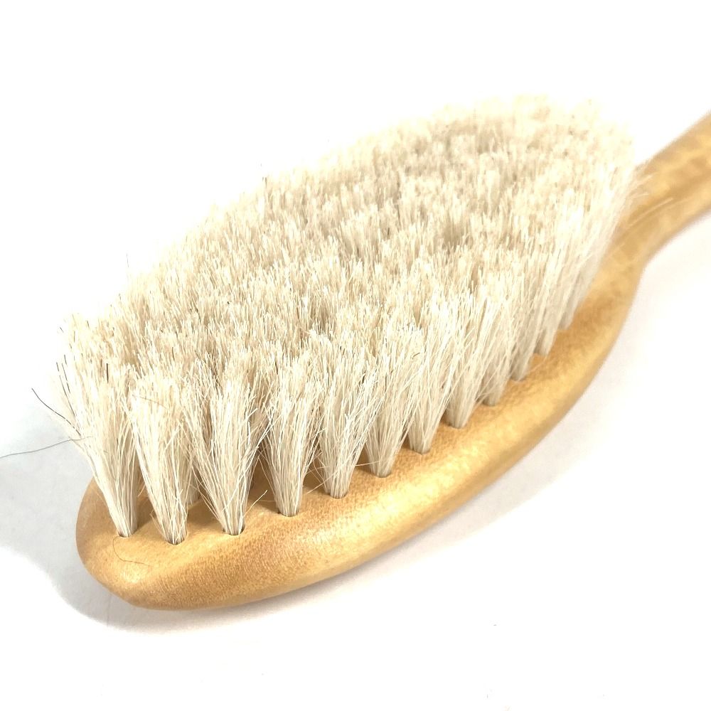 HERMES エルメス 雑貨 ヘアブラシ 《カブリオル》 ウッド ナチュラル