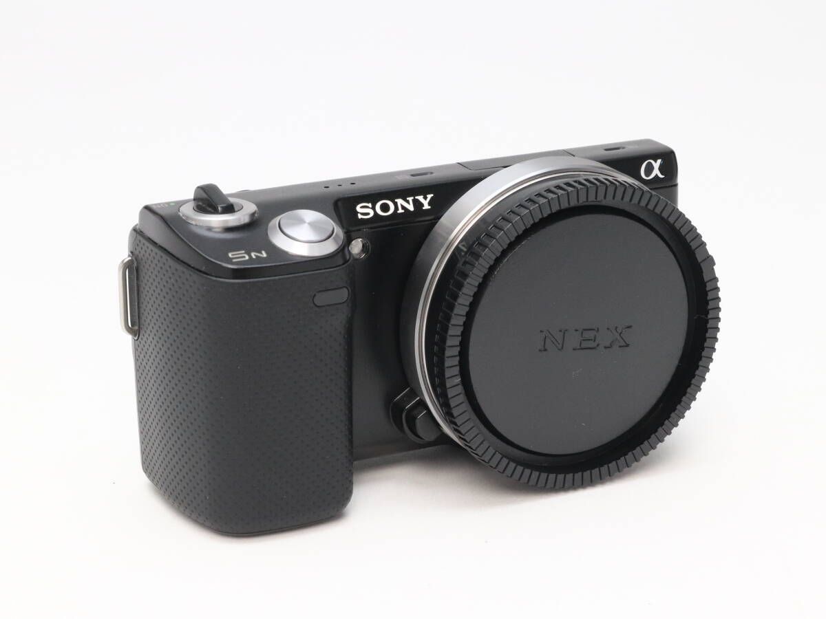 SONY NEX-5R ボディー ブラック レンズ付き 美品 おまけ有り