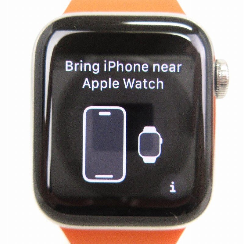 エルメス HERMES アップルウォッチ シリーズ6 SERIES6 40MM 腕時計  