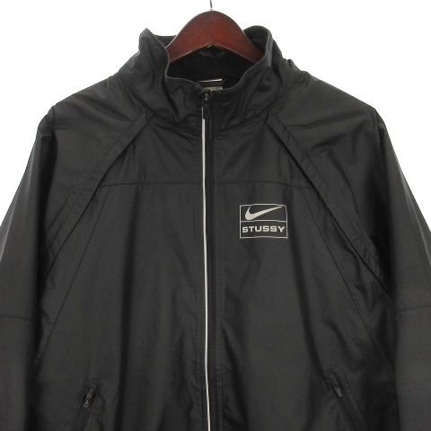 ナイキ NIKE × STUSSY 22SS NRG Convertible Jacket ジャケット ジップアップ DO5304-010 ブラック  XL
