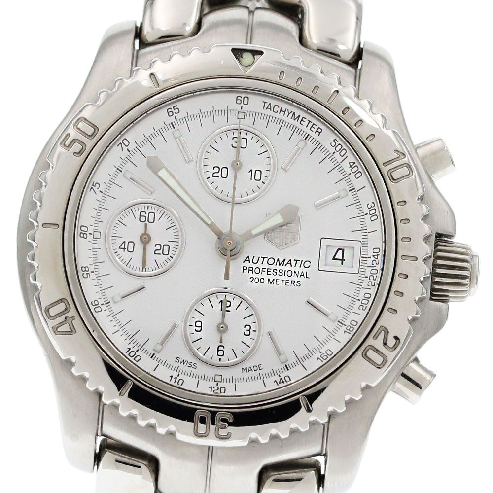 タグホイヤー TAG HEUER CT2112 リンク クロノグラフ 自動巻き メンズ_868095