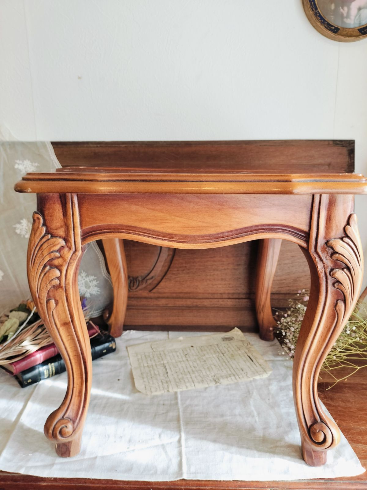 フランス アンティーク 1920年代 ウッドチェアー フランクロイド風