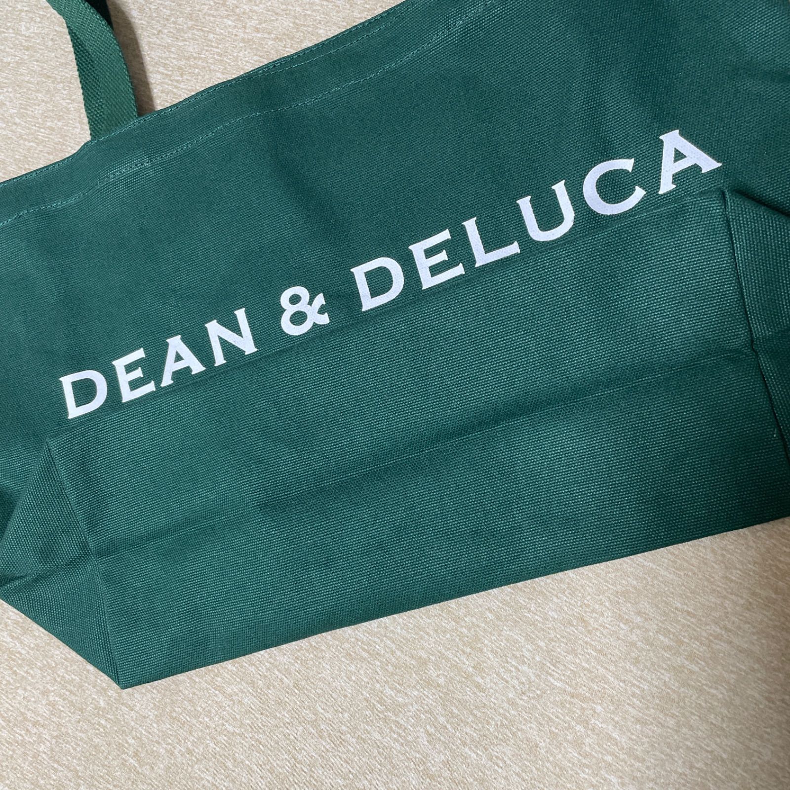 DEAN&DELUCA トートバッグＬグリーン