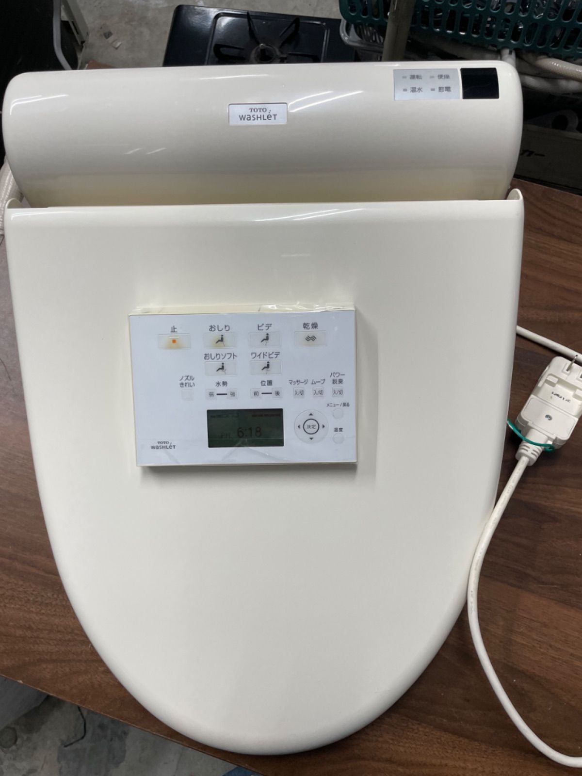 6 TOTO ウォシュレット 温水洗浄便座 tcf6331パステルアイボリー 
