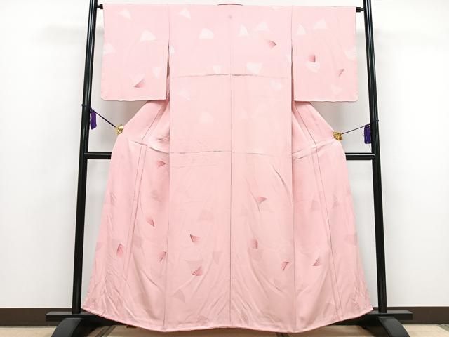 平和屋着物□訪問着 地紋起こし 流水文 正絹 逸品 未使用