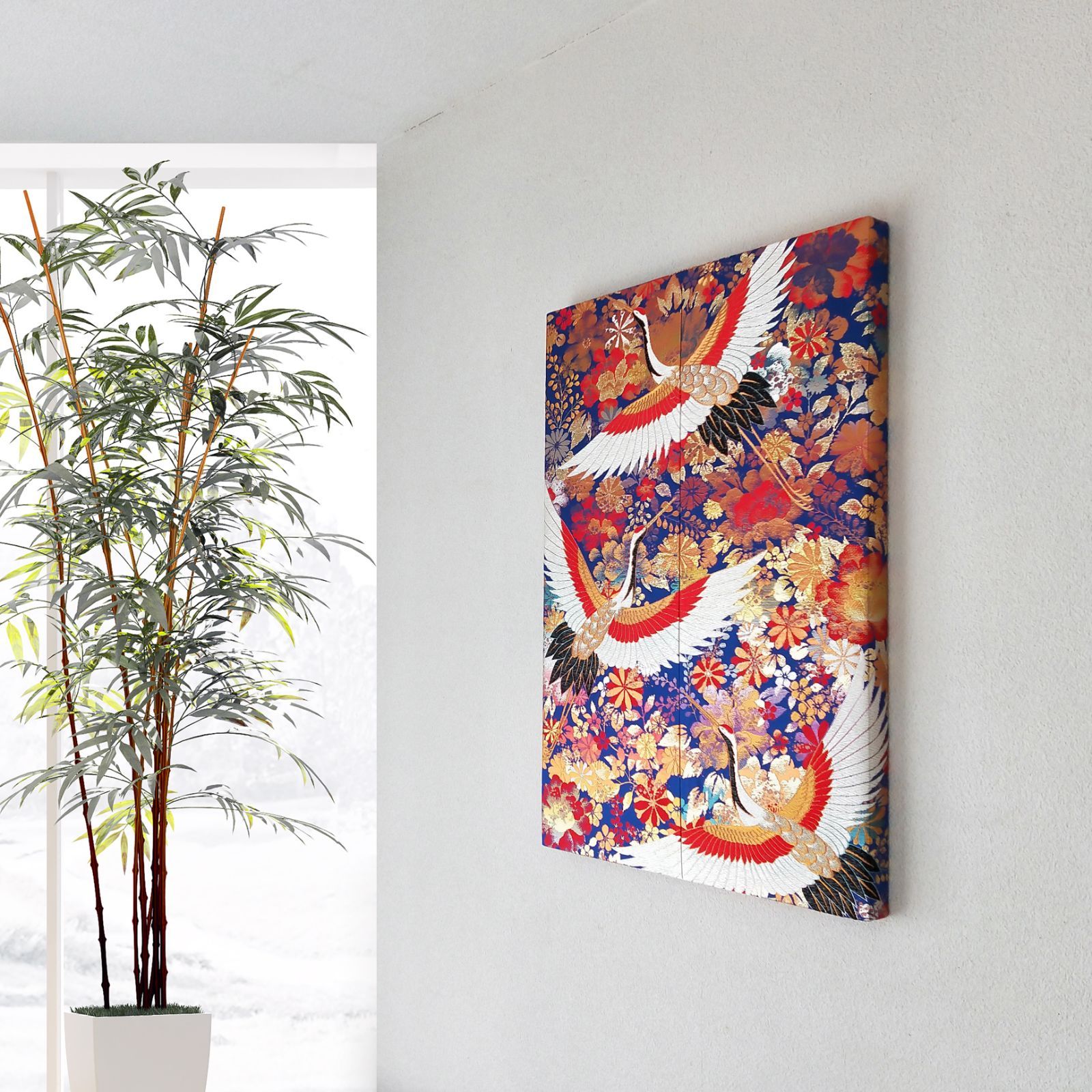 F046 色打掛 ファブリックパネル ｜富貴FUKI｜780㎜×560㎜