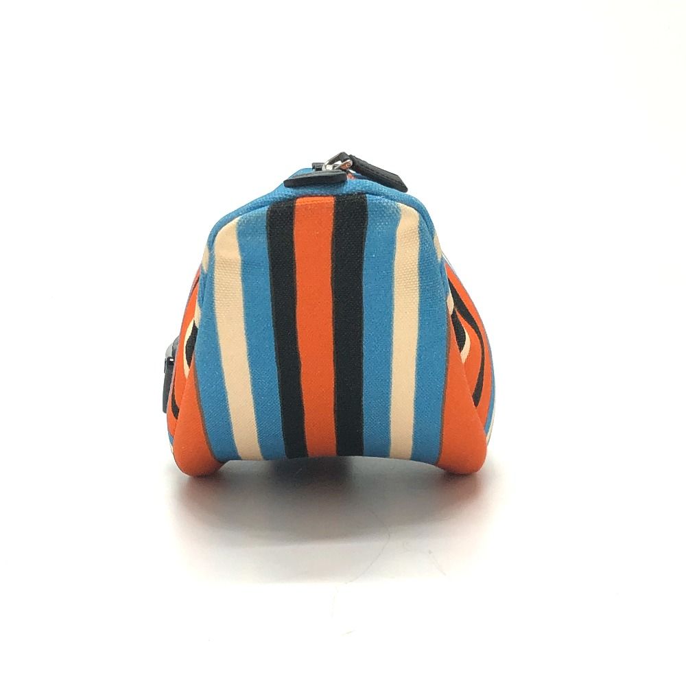 PRADA プラダ ポーチ クラッチバッグ 2NE053 キャンバス オレンジ