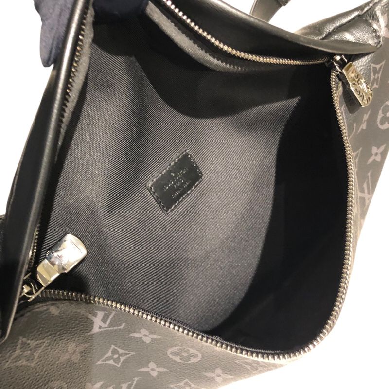 ルイ ヴィトン LOUIS VUITTON ディスカバリー バムバッグ M 44336 ブラック モノグラム エクリプス メンズ ボディバッグ