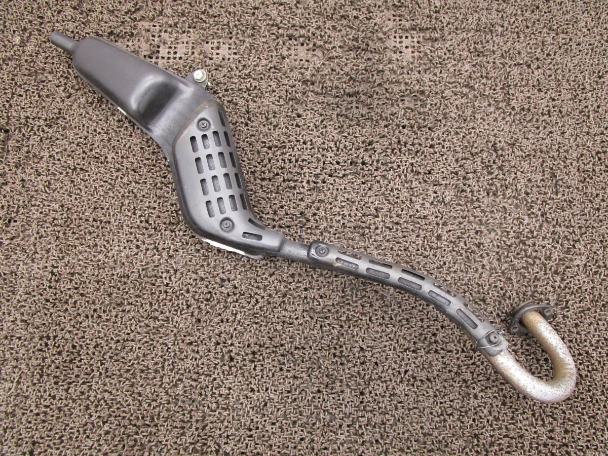 XE75 マフラー サイレンサー A6310 CE75 部品取りに ホンダ CE75E キャブ車 動画有 6V