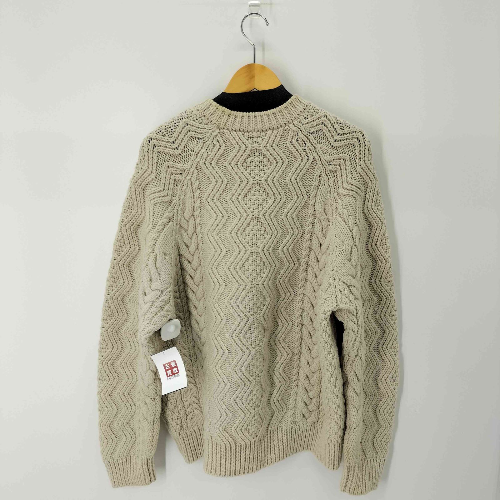 バトナー BATONER クルーネックアランニット メンズ JPN：3 - メルカリ