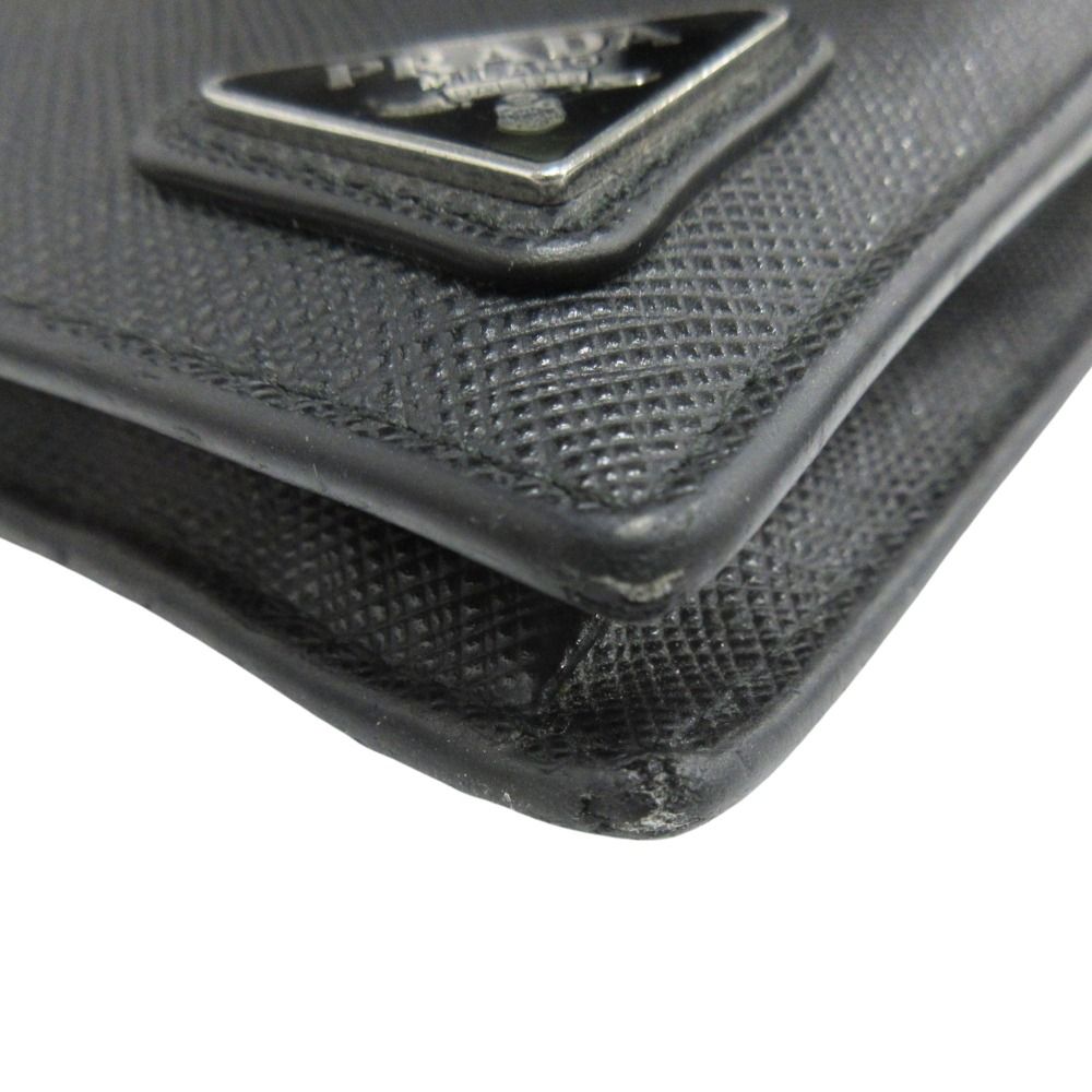 【美品】プラダ 二つ折り財布 三角ロゴ サフィアーノレザー 黒 2MO738 Amazon | [Prada] [プラダ] 財布 二つ折り財布(小銭入れあり