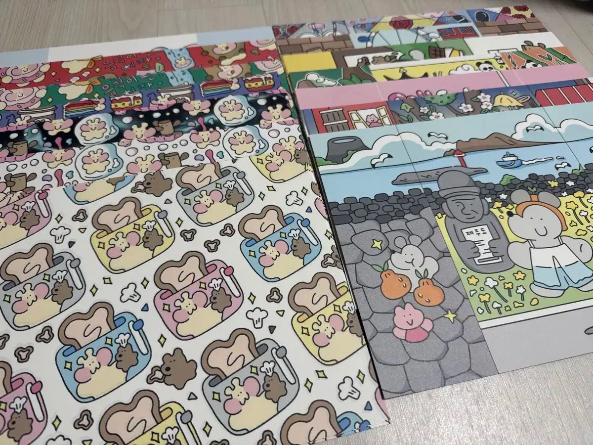 黒ゴマとクチナシ 包装用品 SET