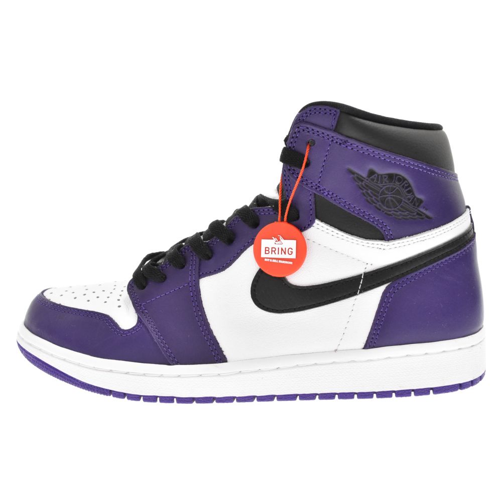 NIKE (ナイキ) AIR JORDAN 1 RETRO HIGH OG COURT PURPLE 555088-500