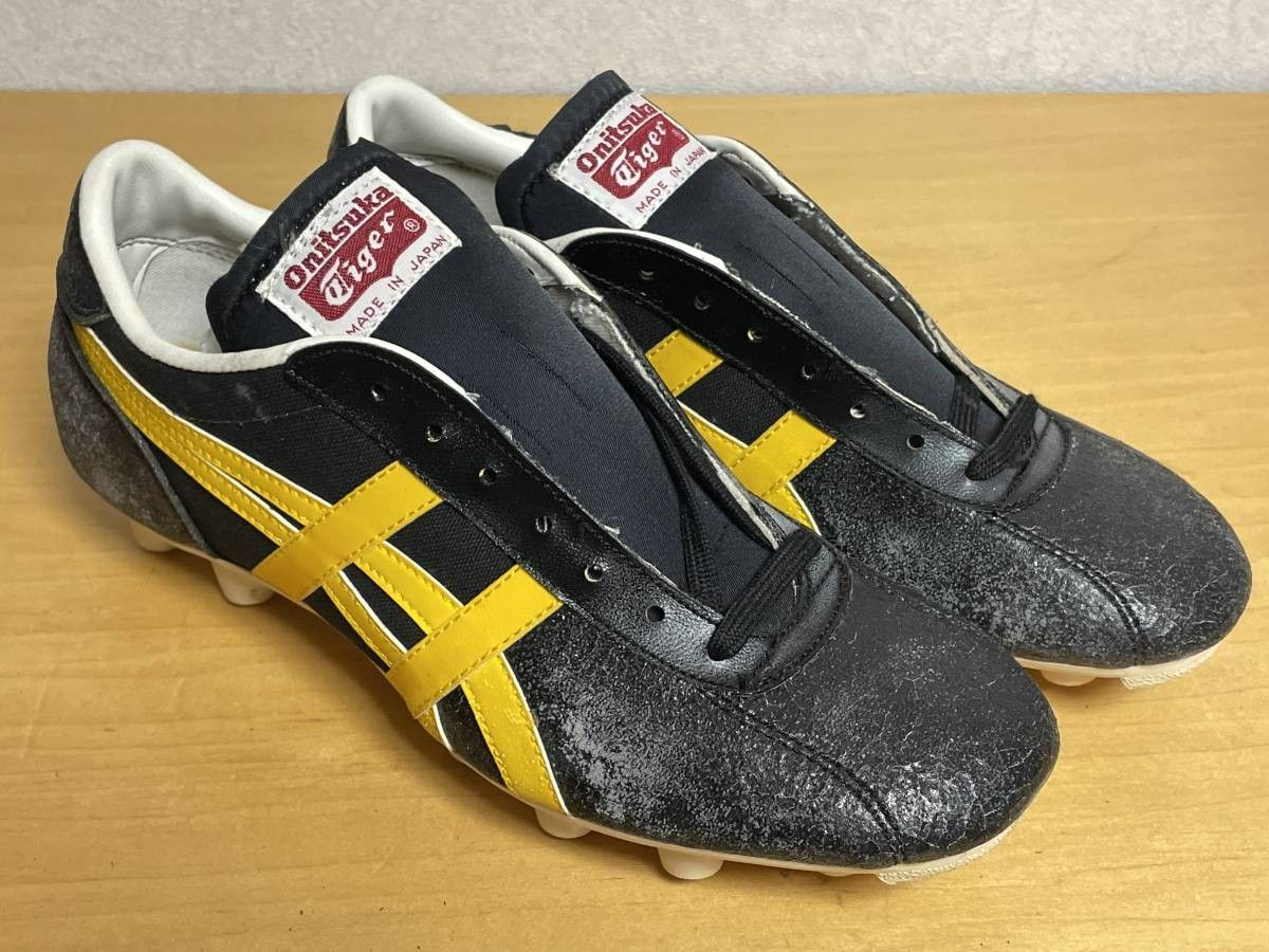 【60s】オニツカタイガー 布製サッカーシューズ 未使用 アシックス【希少】 1970年代】オニツカタイガー サッカーシューズ 未使用【希少