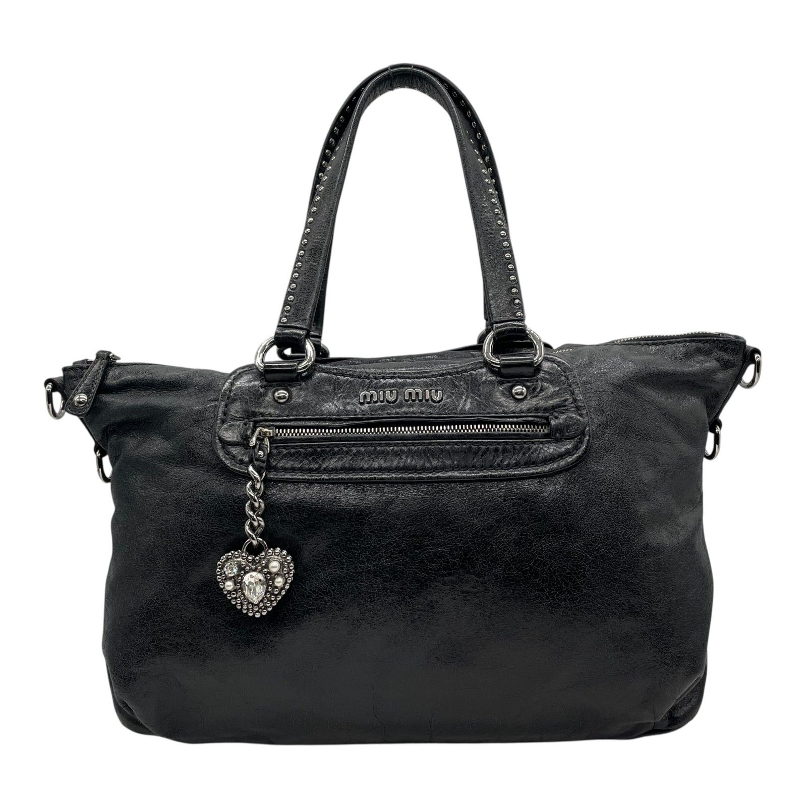 JUICY COUTURE スタッズ ハンドバッグ ブラック レザー y2k Juicy Couture Bag Y2k - Etsy