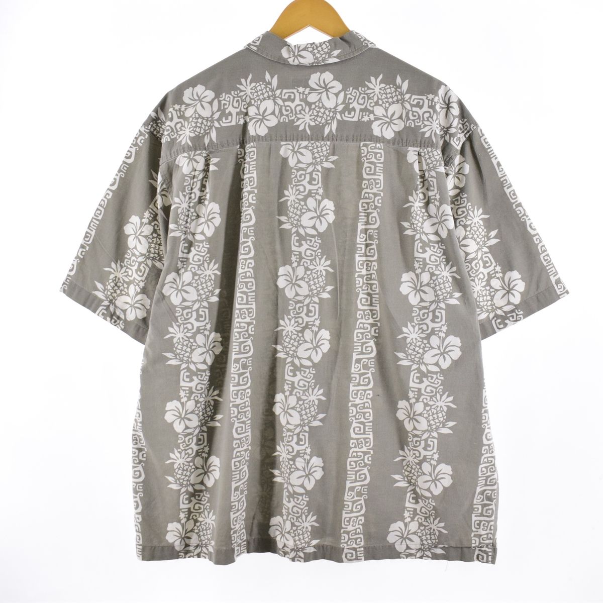 古着 オーシャンパシフィック Ocean pacific 総柄 ハワイアンアロハシャツ メンズXXL/eaa341550