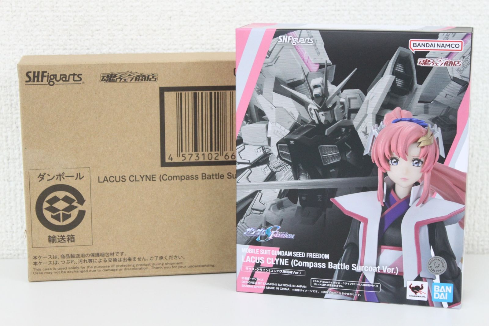 【未使用品】バンダイ S.H.Figuarts 機動戦士ガンダムSEED FREEDOM ラクス・クライン(コンパ ス陣羽織Ver.) フィギュア BT49