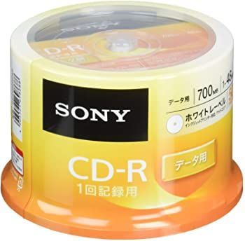 ソニー データ用CD-R 1-48倍速 50枚パック 50CDQ80GPWP