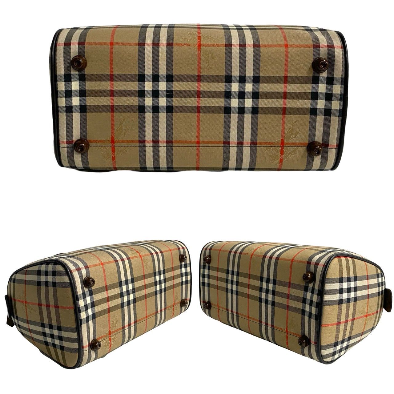 希少 Burberrys ボストンバッグ ヴィンテージ ノヴァチェック レザー Burberrys ヴィンテージ バーバリーズ ボストンバッグ ノバ