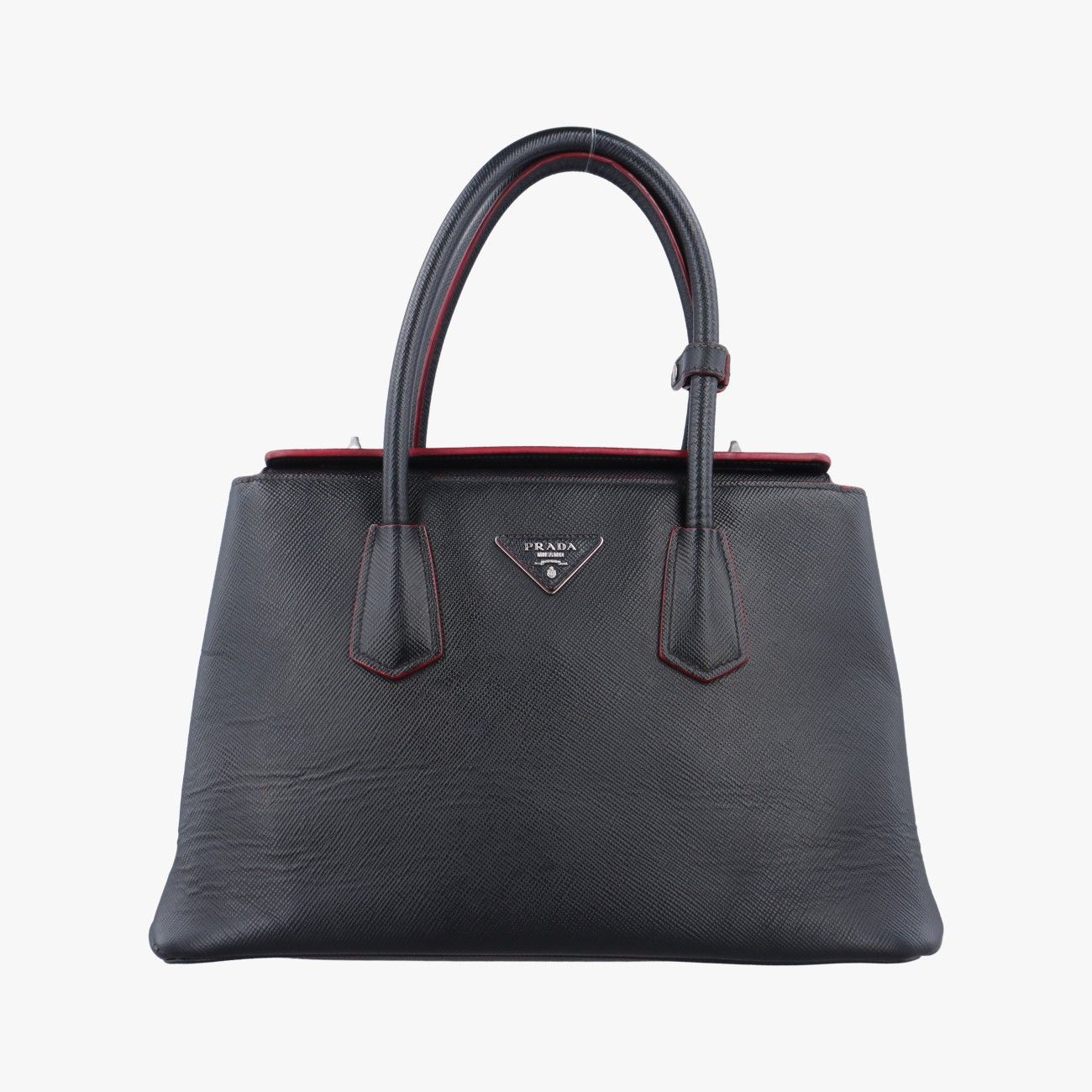 週末限定価格 PRADA プラダ サフィアーノ・ダブルキュイール