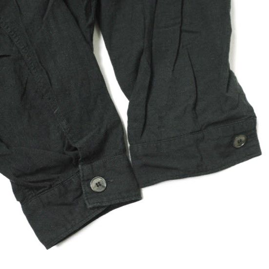 COMOLI コモリ 日本製 ベタシャンブルゾン P01-01015 3 BLACK