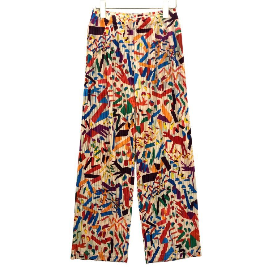 ISSEY MIYAKE MEイッセイ ミヤケ プリーツ ワイドパンツ イッセイミヤケミーISSEY MIYAKE me プリーツサイドベルト