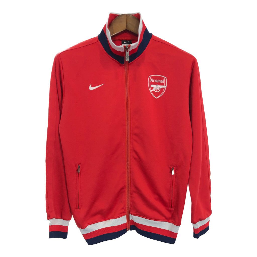 NIKE ナイキ トラック ジャケット レッド (メンズ M) 中古 古着 R3848