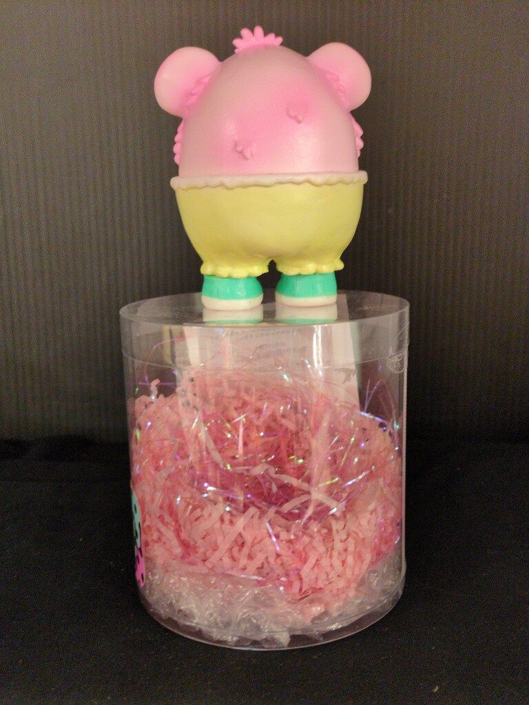 PEEK A BOO TOY ベニアズマイモミ MIMIMU ピンク/黄色/水色 レジン製