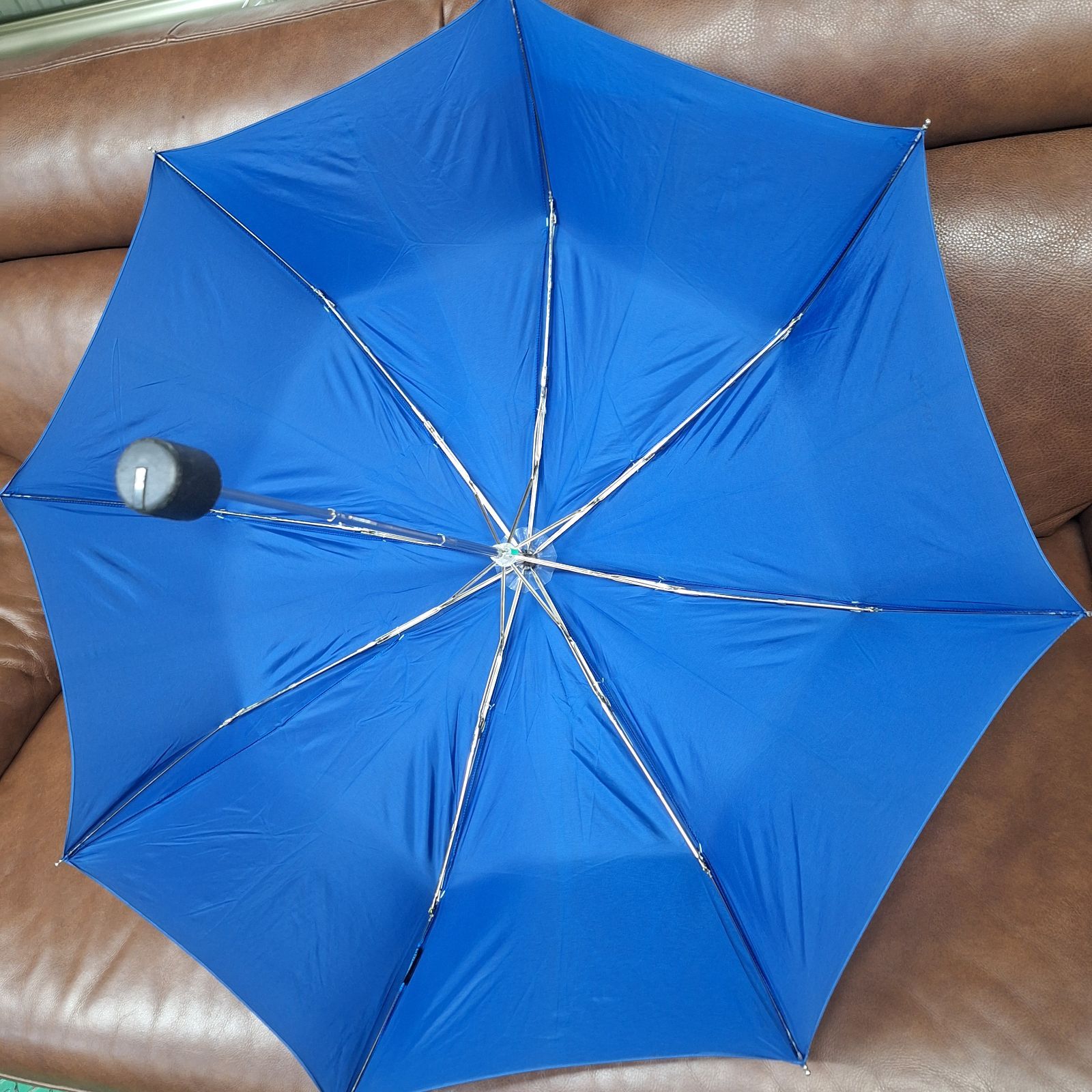 中古☆PRADA 折りたたみ傘 ブルー プラダ 雨傘 - メルカリ