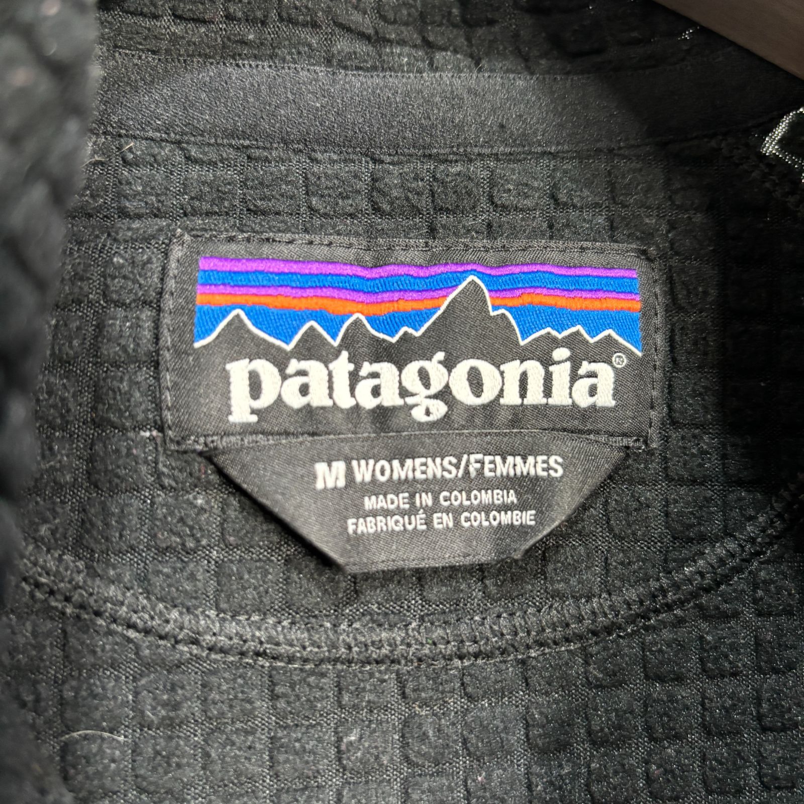 ☆Patagonia☆パタゴニア☆R1ハーフジッププルオーバー☆黒☆M