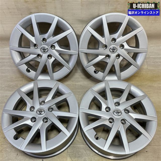 トヨタ プリウスアルファ 純正 16インチ 6.5 5H114.3 +39 ホイール