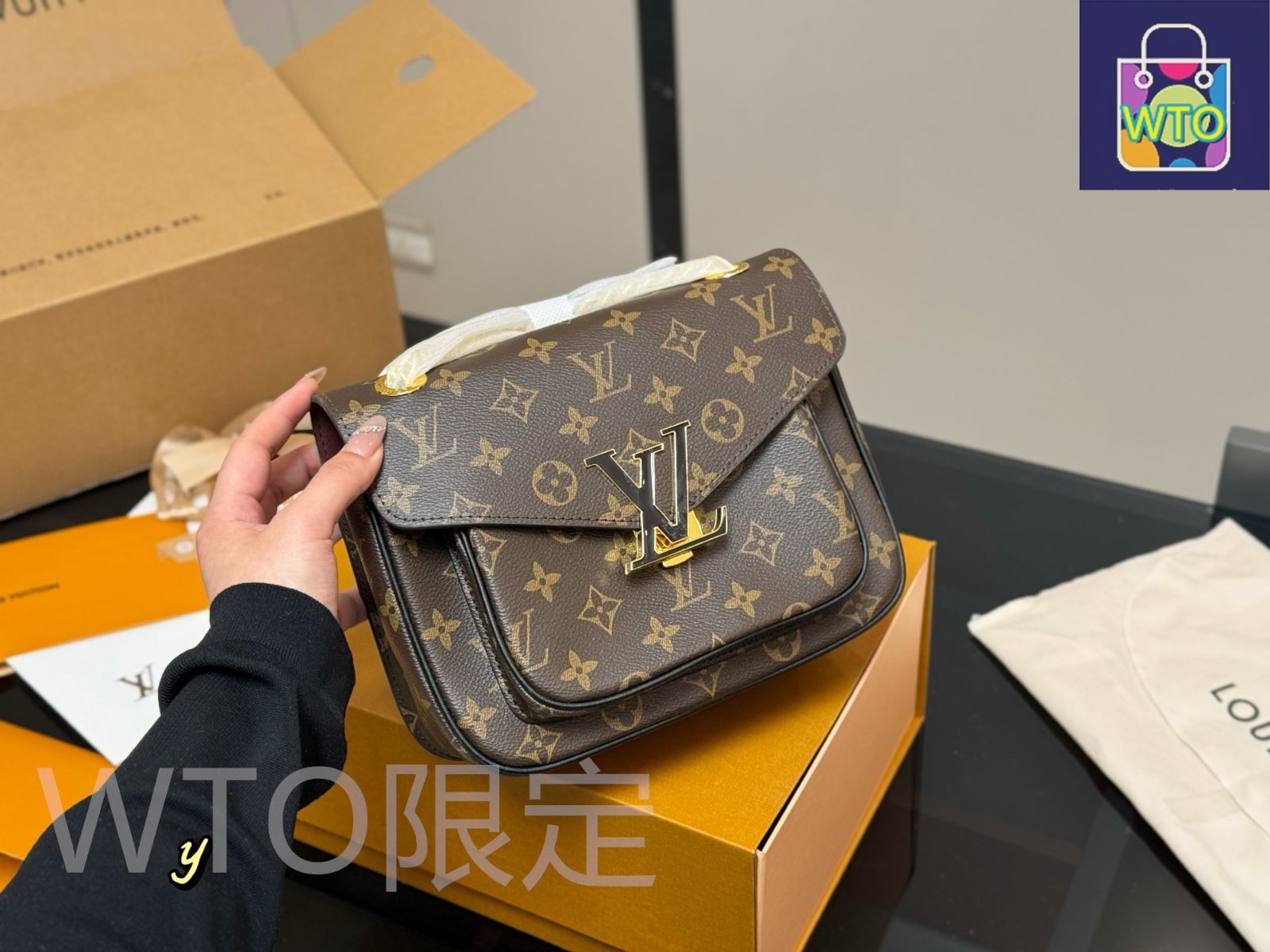 今日特価】LV Passy Messenger Bag ルイ・ヴィトン パッシー