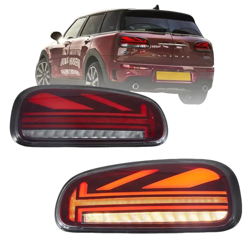 VLAND ミニ クラブマン F54 前期 LED テールランプ Eマーク取得 右ハンドル 流れるウィンカー シーケンシャル 左右セット テールライト ドレスアップ カスタム ライトスモーク 2015y~
