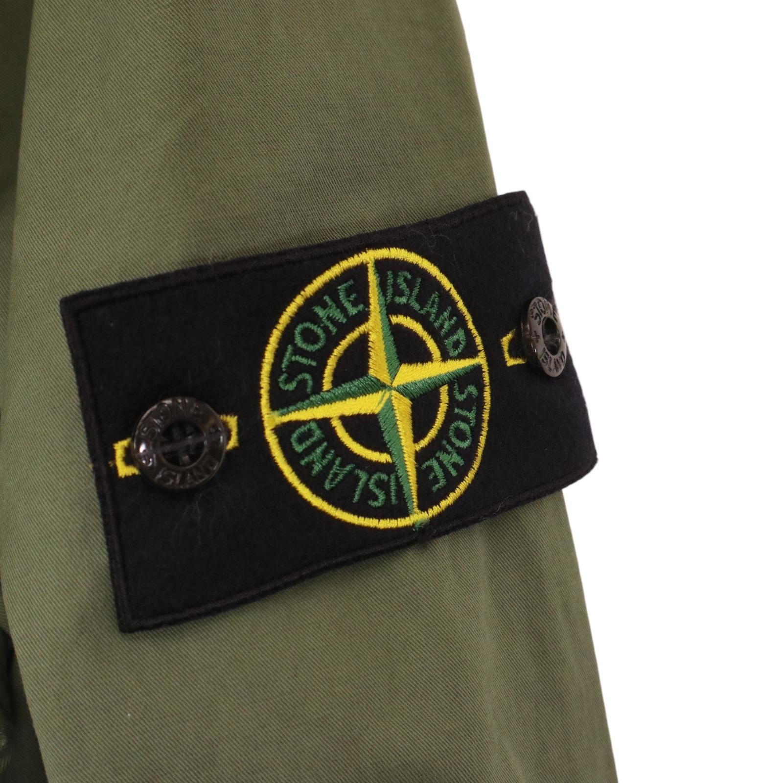 STONE ISLAND ストーンアイランド 21AW 751510610 ｶｰｷ ｼﾞｯﾌﾟｱｯﾌﾟﾜｰｸｼﾞｬｹｯﾄ L