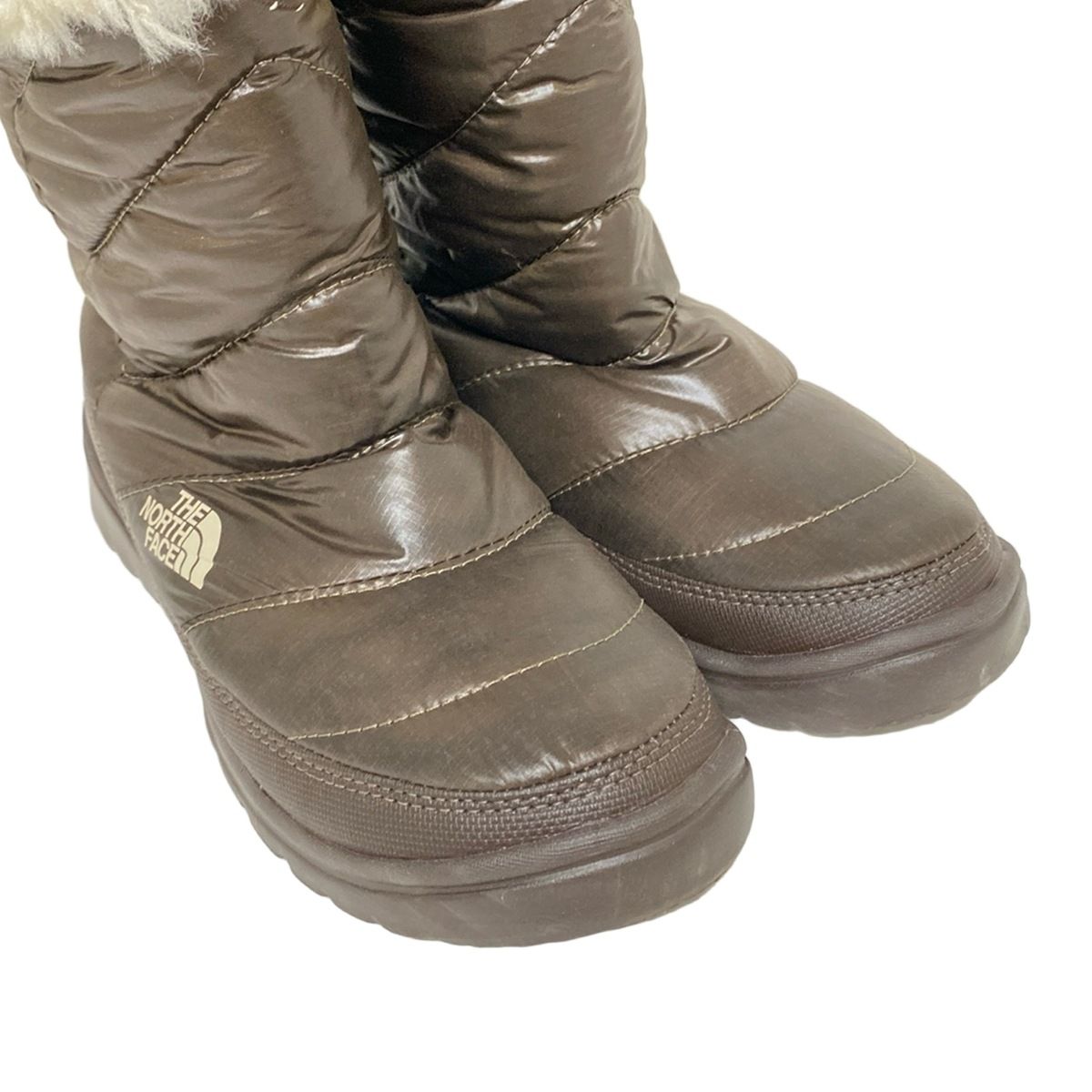 THE NORTH FACE ノースフェイス ショートブーツ 23 レディース - ダークブラウン KIN-KAAI_COM
