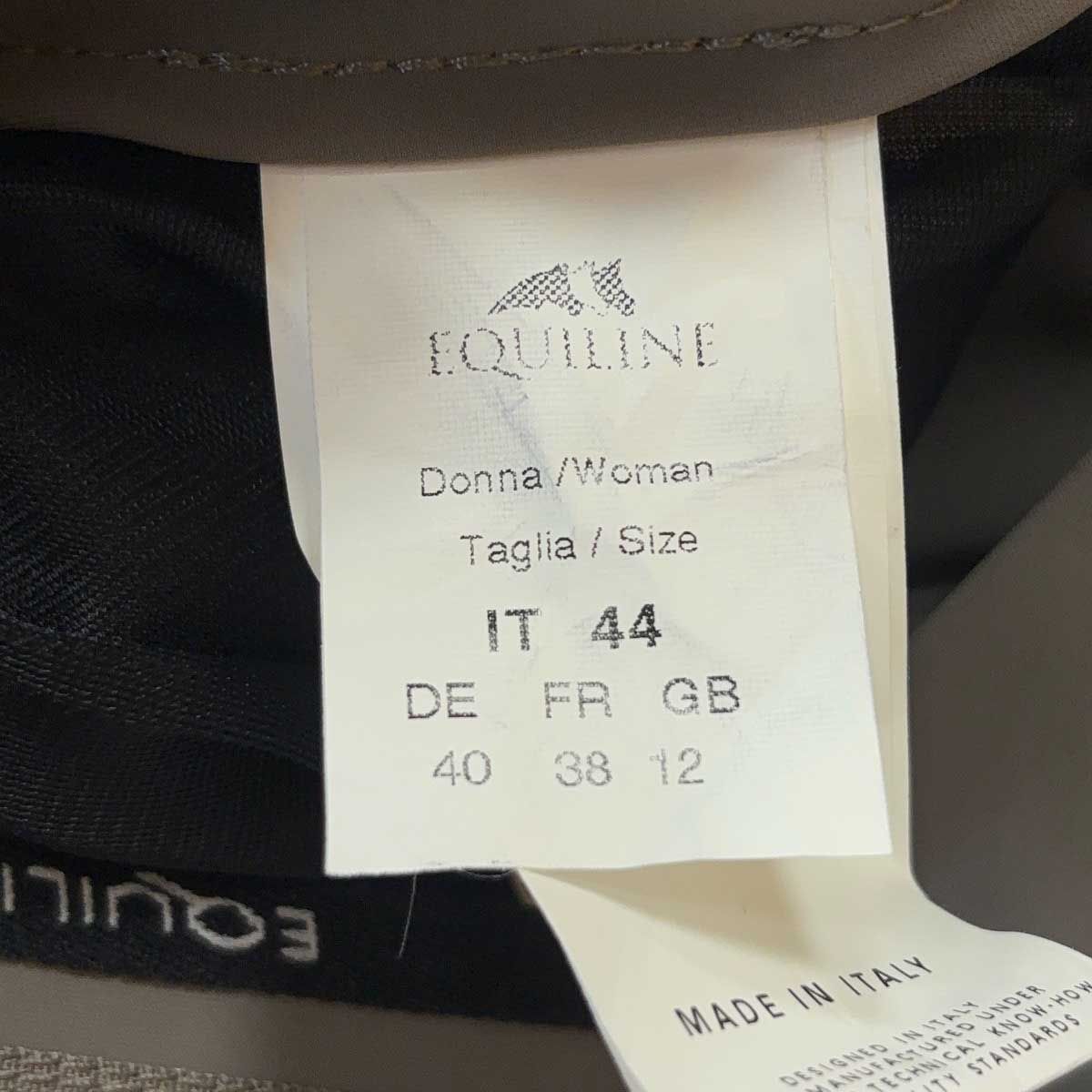 未使用】EQUILINE エクイライン キュロット EIDACEF フルグリップ