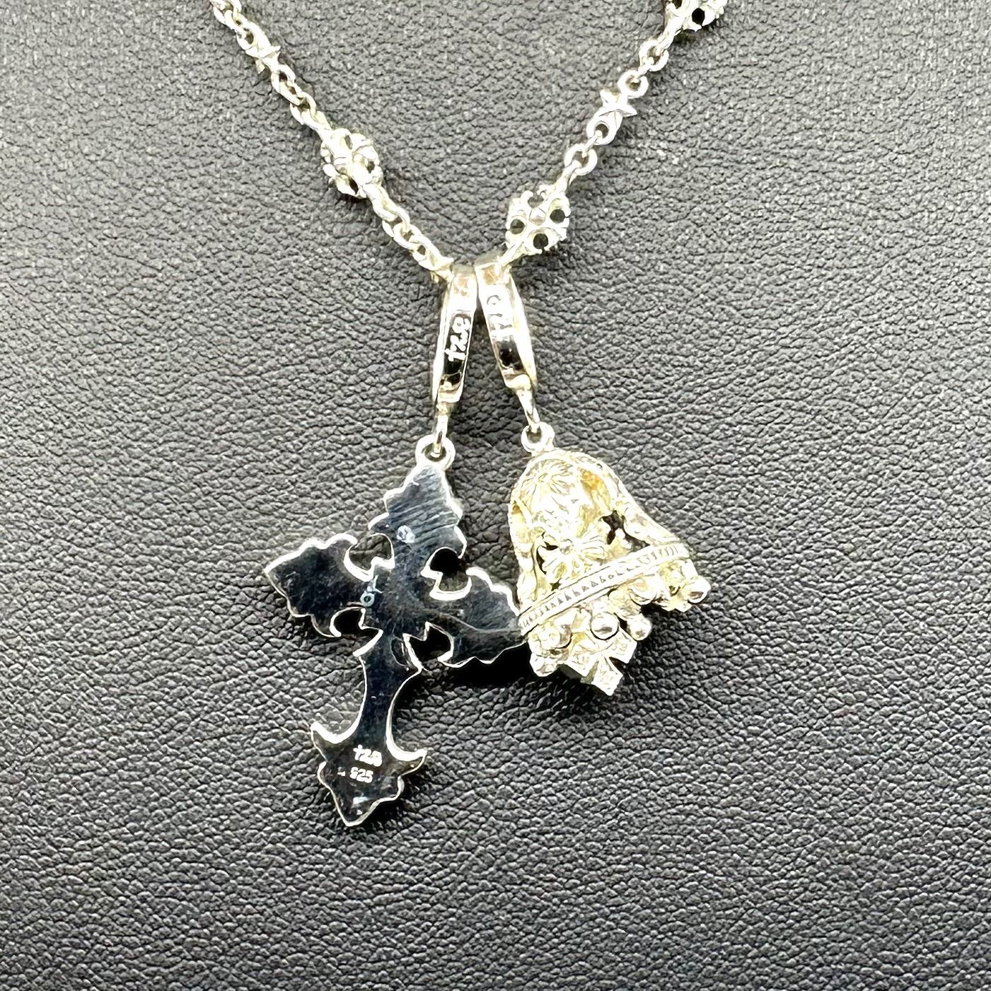 ☆美品☆ベル☆クロス☆ローリーロドキン☆クリスマス限定☆ネックレス 