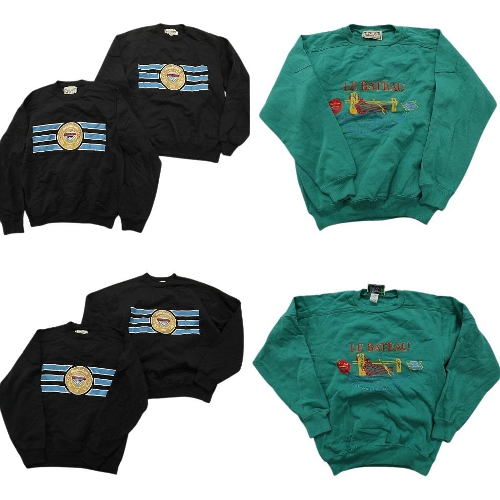 古着卸 まとめ売り USA製 スウェット 6枚セット (メンズ S /M 古着卸 まとめ売り USA製 スウェット 6枚セット (メンズ S /M