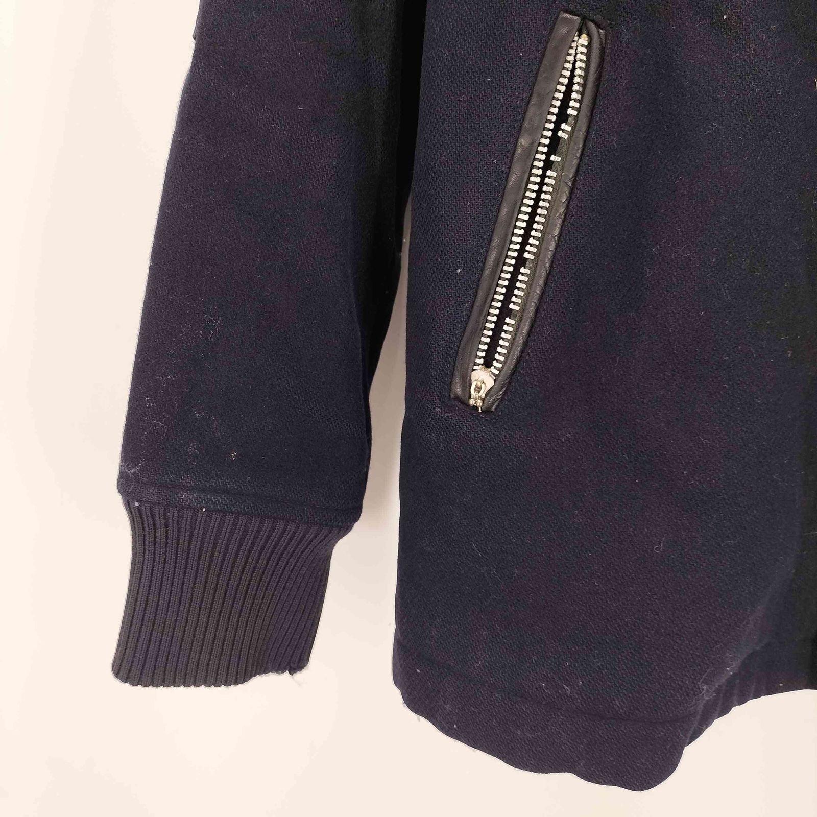 【極美品】Wtaps ダッフルコート ライダース Lサイズ セール】ウールライク ダッフルコート メンズ ブルゾン ライト
