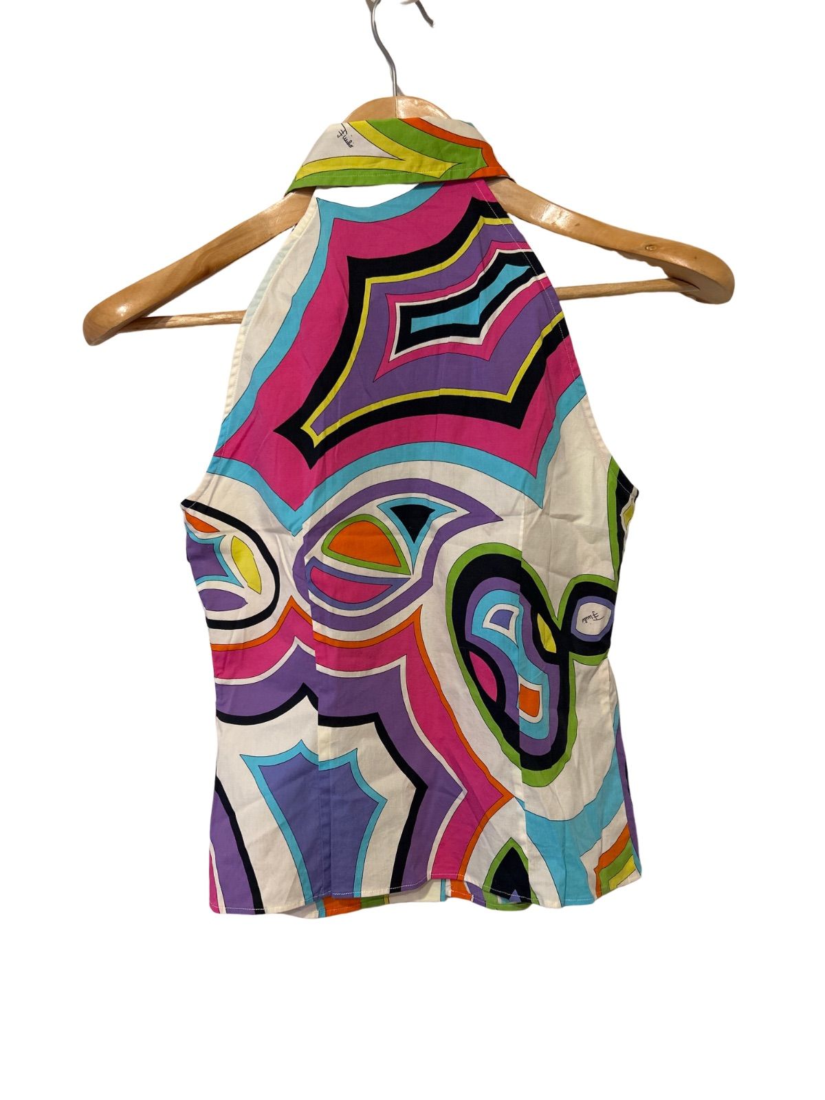 エミリオプッチ★ノースリーブ B048 EMILIO PUCCI エミリオプッチ ノースリーブシャツ