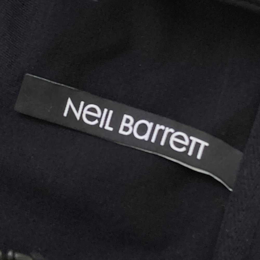 Neil Barrett ニールバレット ジップパーカー ブラック系 XS Neil Barrett ニールバレット ジップパーカー ブラック系 XS