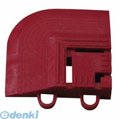 【新品・7営業日以内発送】【個数：1個】山崎産業 F114FCR 【屋外用マット】エバックブラシハードマット コーナー 赤【沖縄離島販売不可】