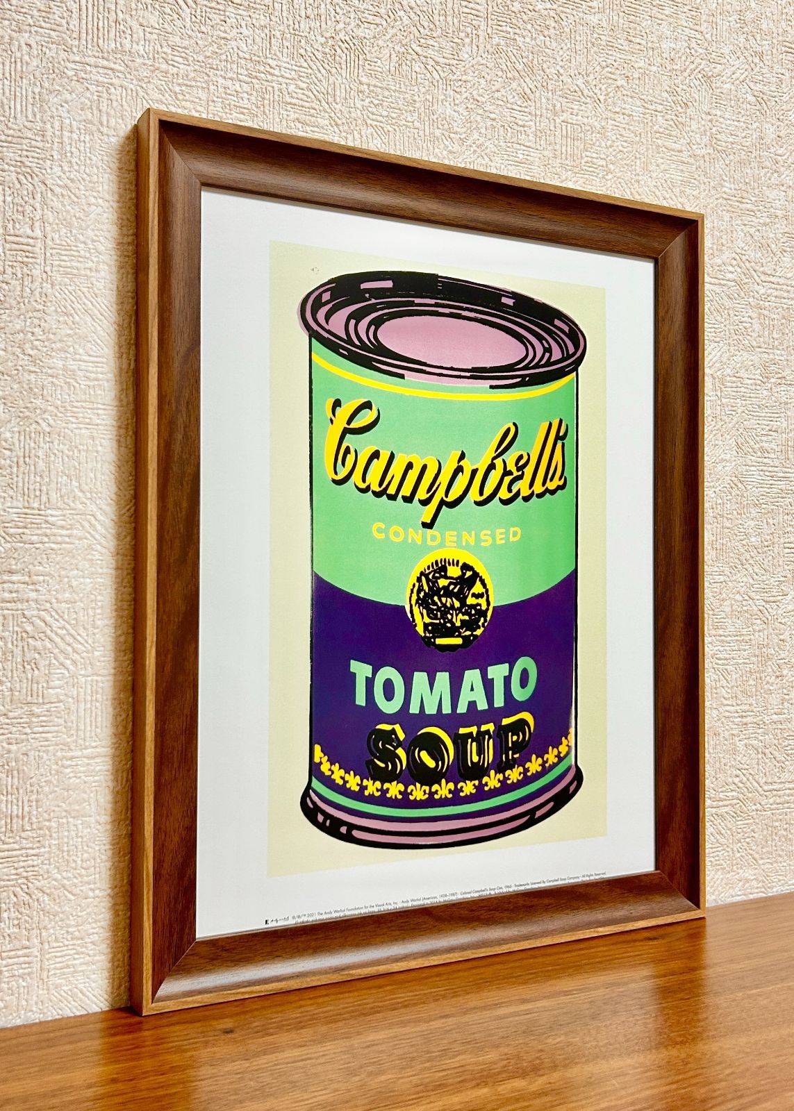 新品☆額縁付アートポスター(BRUCE MCGAW GRAPHICS)☆アンディ