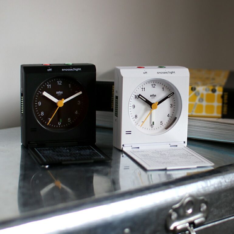 新品】【1点販売】BRAUN[ブラウン] Travel Alarm Clock BC05[アラーム