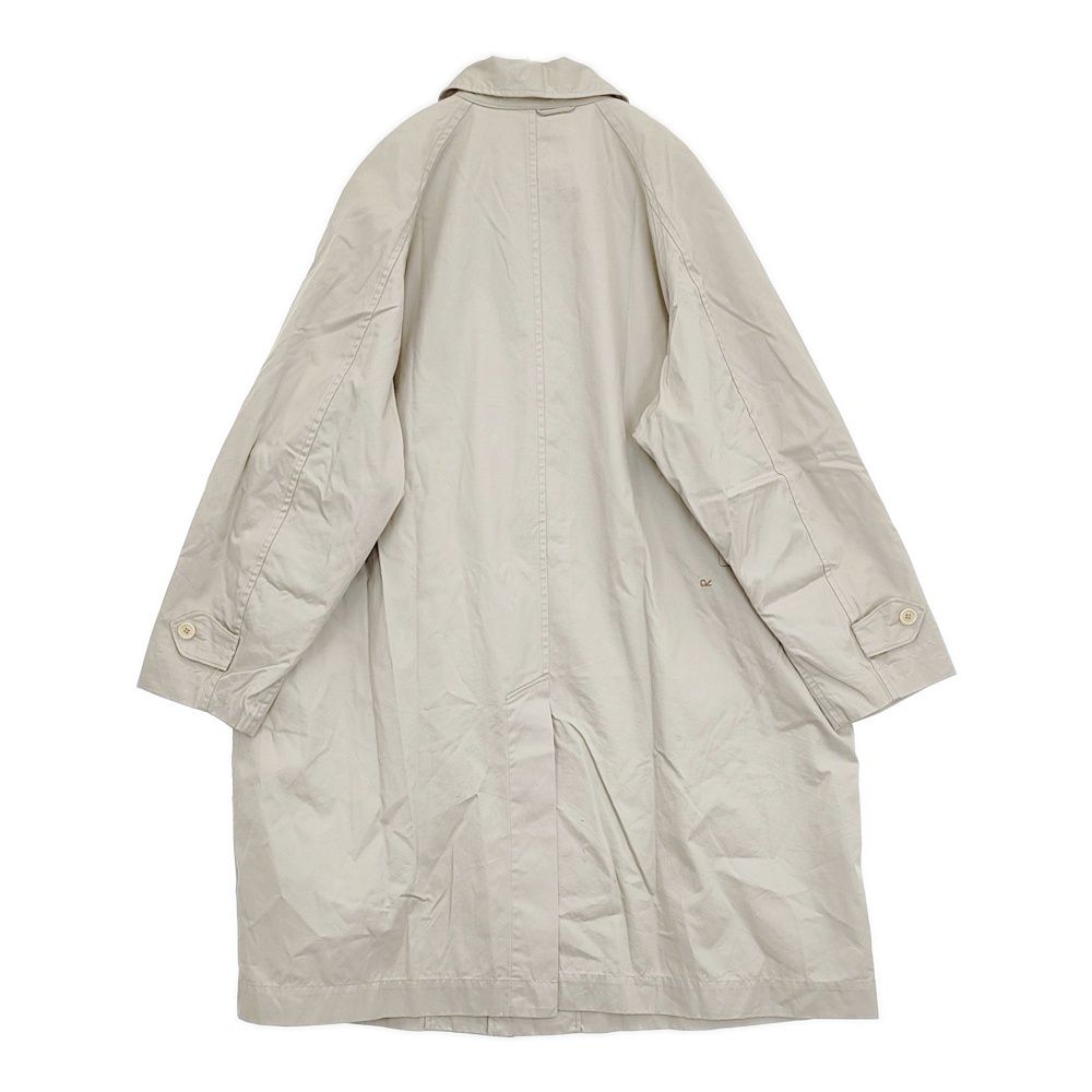 45R 45rpm 高密度ギャバの908ステン コート サイズ4 定価59400円 オフホワイト メンズ フォーティーファイブアールピーエム 5-1014M