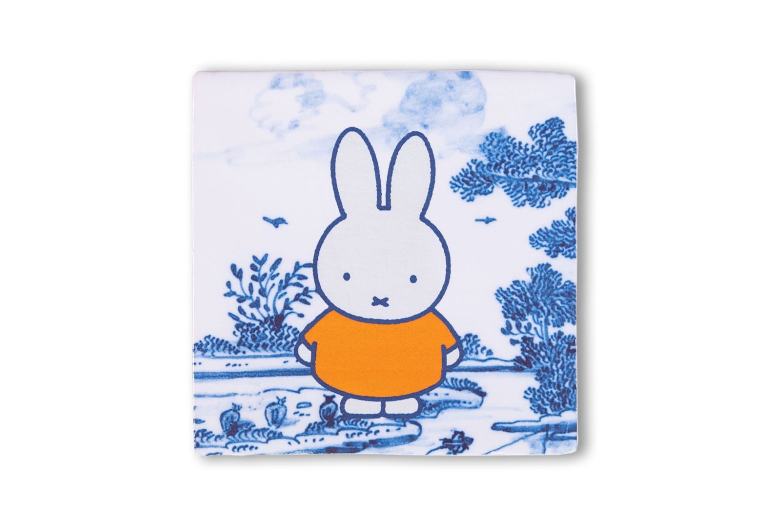 オランダ製セラミックタイル/陶板/ウォールデコレーション Here I am! Mサイズ（13×13cm）/147xS131961