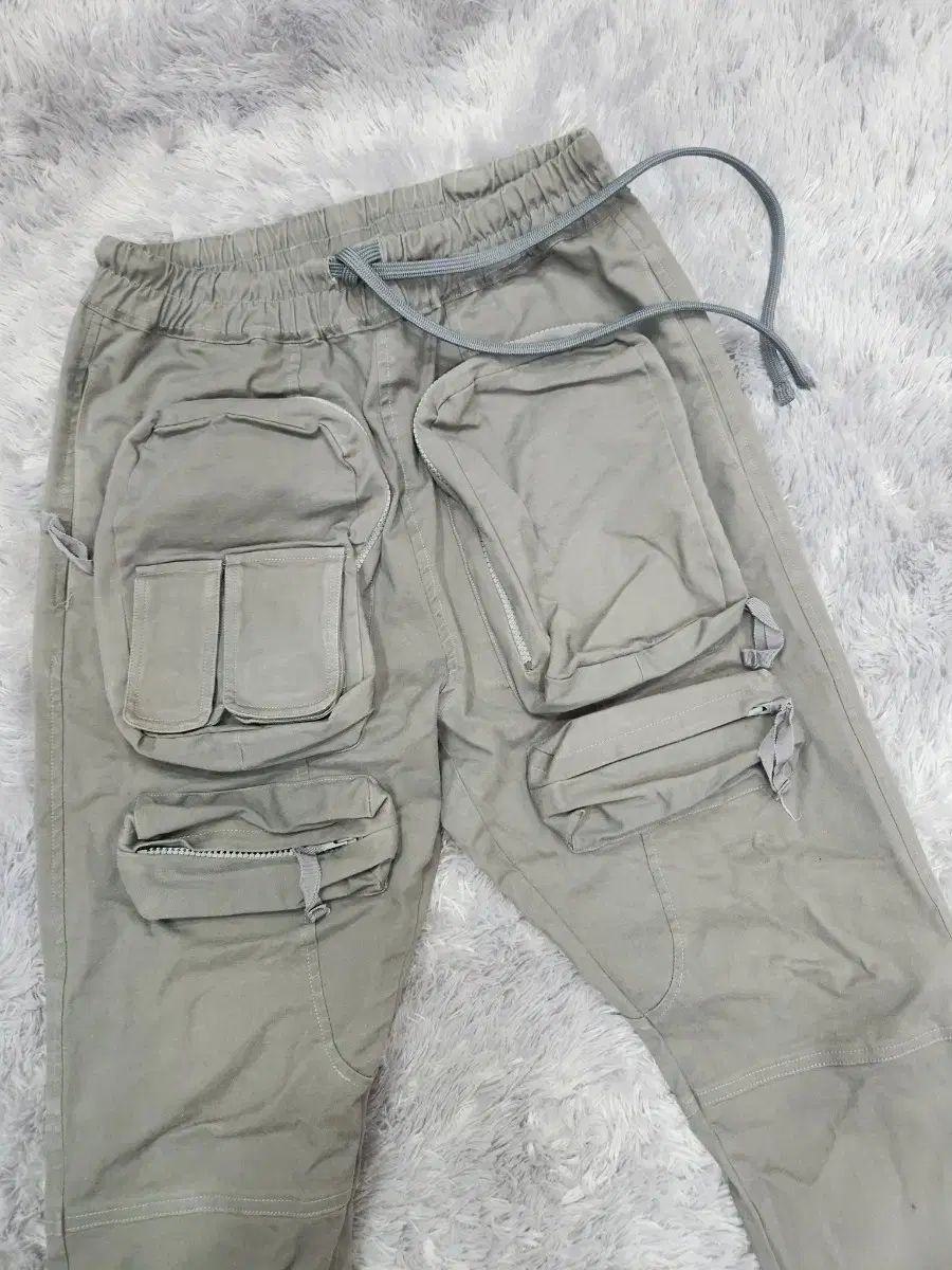 FAR ARCHIVE 3D ポケット スリム カーゴパンツ s